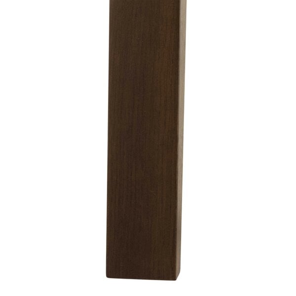 Wyld Haus Jyvaskyla 120cm Dark Oak Wood Round Extendable Dining Table