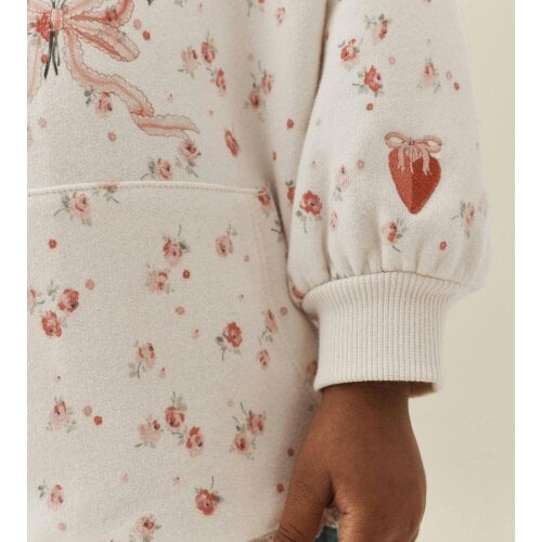 Cath Kidston Kids Ditsy Floral Hoodie - Cream