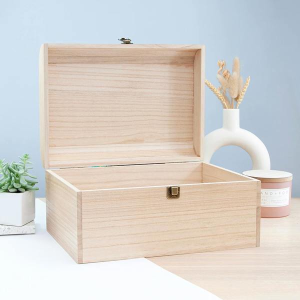 Abode Home & Gifts Personalised Wedding Date Keepsake Chest