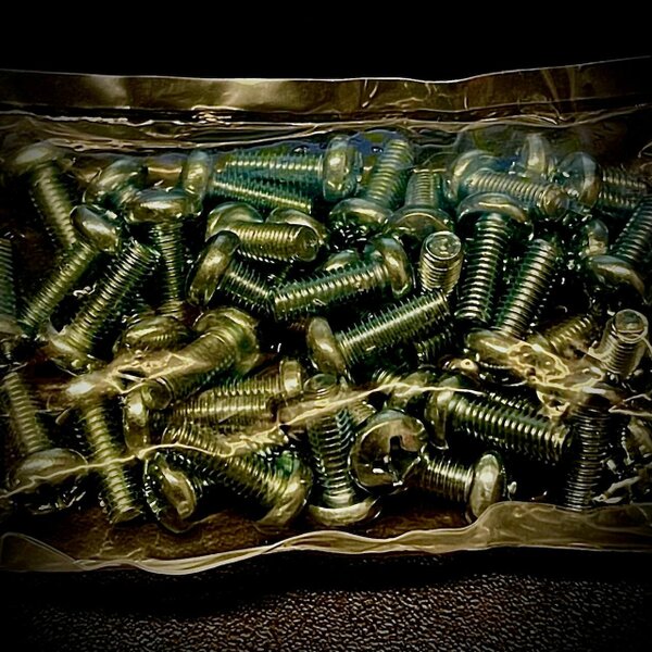 Fixaball M6 Cage Clip Captive Nut plus M6 x 15 Pozi Pan Machine Screw