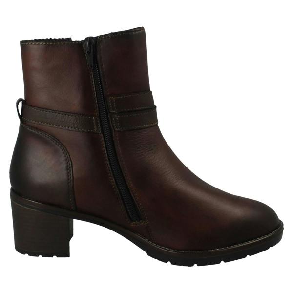 Remonte Ladies Remonte Block Heel Ankle Boots D2A72