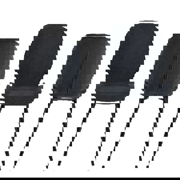 Furniture To Go Femke Dining Chair in Anthracite Set of 4