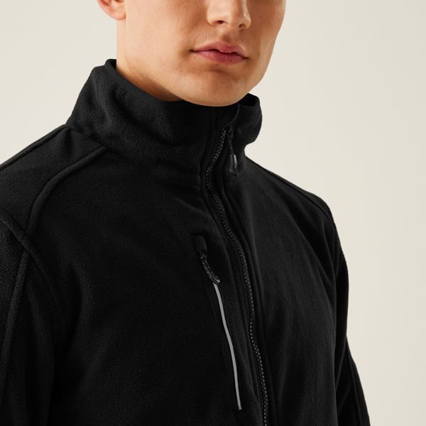 Regatta Mens Omicron III Waterproof Fleece Jacket - Black