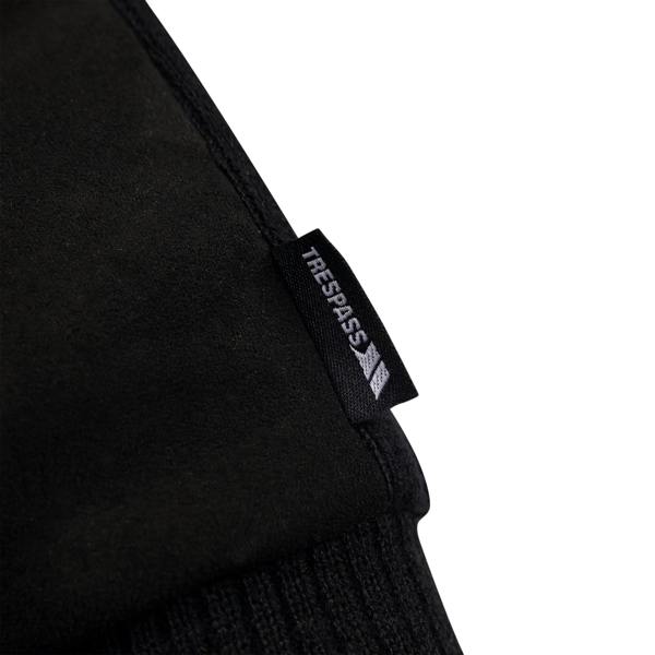 Trespass Mens Montague Gloves - Black - 