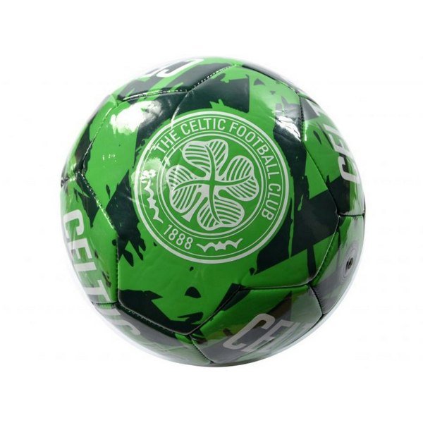 Celtic FC Graffiti Football - Green/Black/White