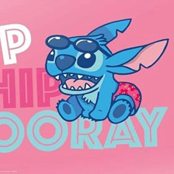 Grupo Eric Disney Stitch Hip Hip Hooray Desk Mouse Mat