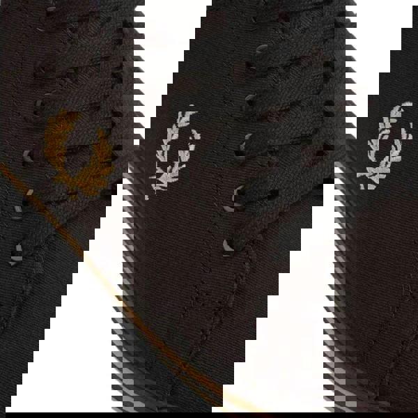 Fred Perry Womens/Ladies Kingston Twill Trainers - Black - 