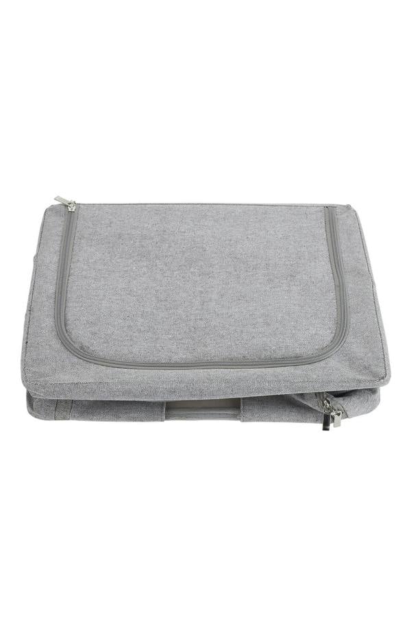 Living and Home 100/66/24 L Metal Frame Storage Box Wardrobe Storage Basket Baby Clothing Storage Box