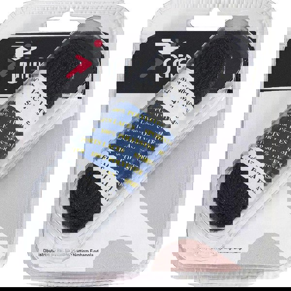 PAIR - 180cm Black Flat Shoe Laces - Sporting Trainer Football Boot Lace 