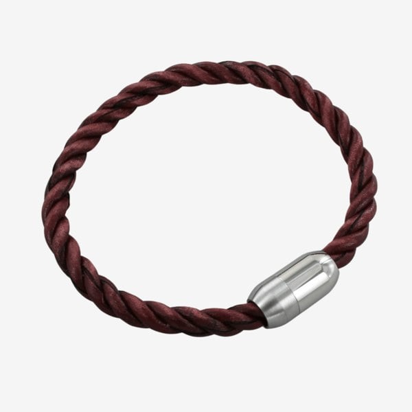 Bond Leather and Stainless Steel Bracelet - Reeves & Reeves