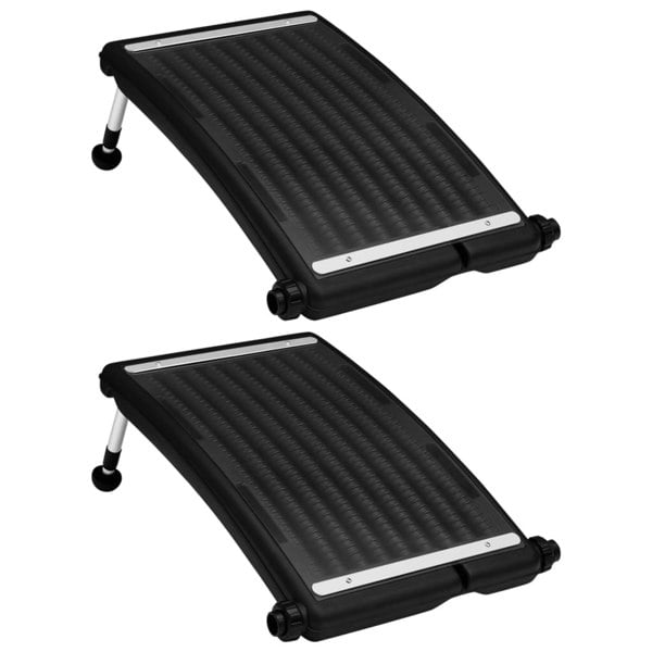 Berkfield Curved Pool Solar Heating Panels 2 pcs 72.5x46 cm