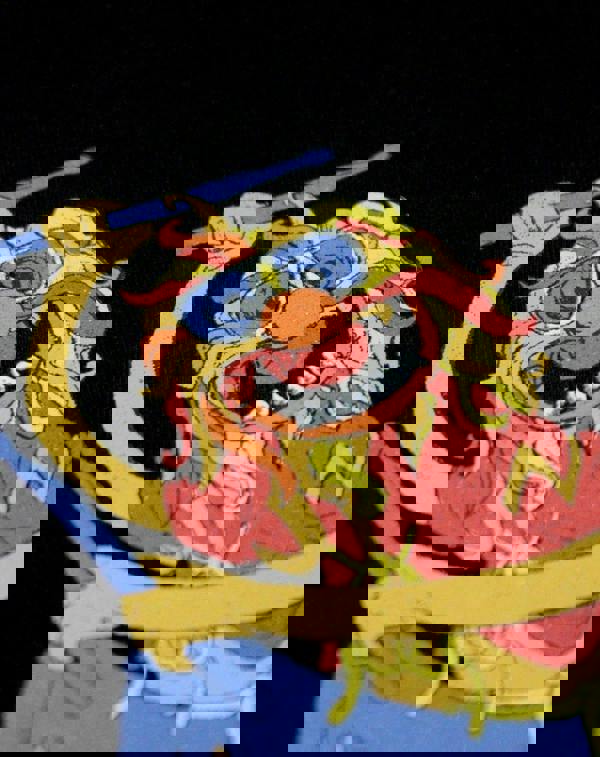 The Muppets Womens Black Animal Short Sleeved T-Shirt