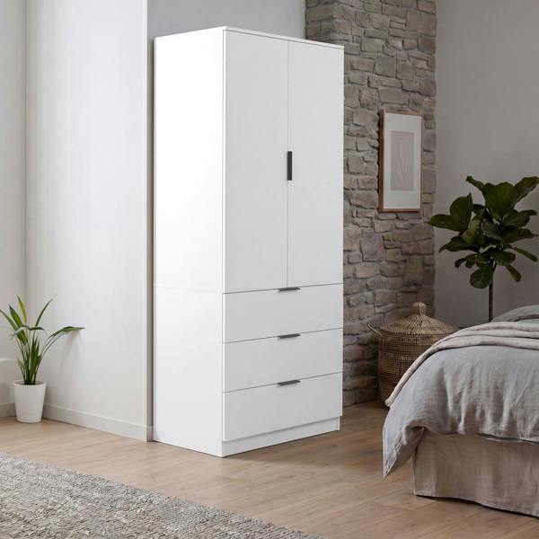 Vida Designs Trega 2 Door 3 Drawer Wardrobe