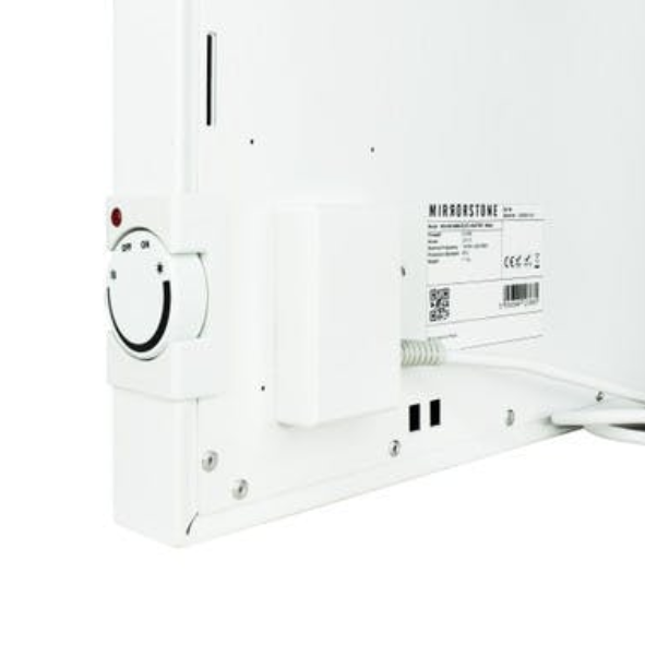 Mirrorstone Heating Mirrorstone 1400W Air Infrared + Convection Heating Panel With Manual Thermostat