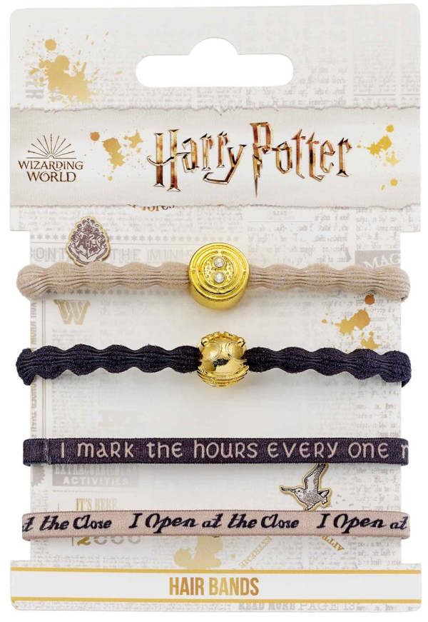 The Carat Shop Harry Potter Time Turner & Golden Snitch Hair Band Set