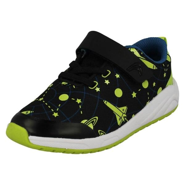 Clarks Boys Clarks Space Detailed Lightweight Trainers Aeon Cosmo