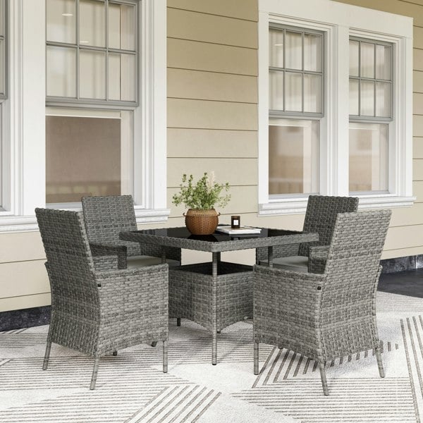 Rattan Dining Set