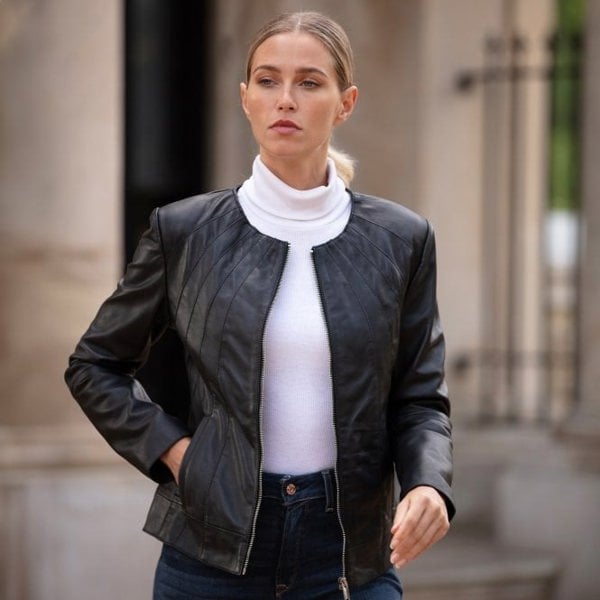 Ashwood Leather Fashion Jacket Aliona: AWL-281