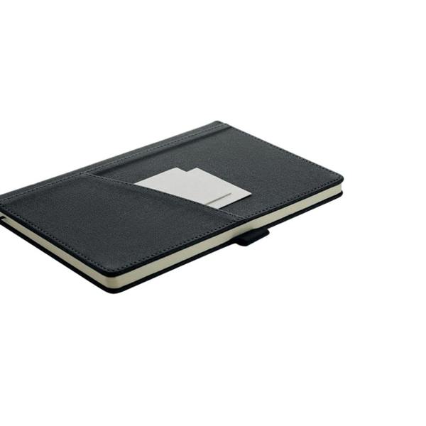 MidOcean Cinco PU A5 Notebook - Black - 