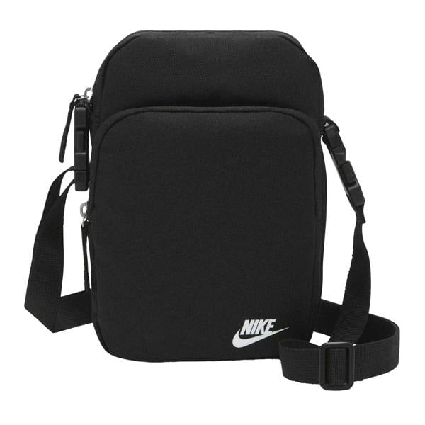 Nike Unisex Adult Heritage Woven Crossbody Bag - Black - 