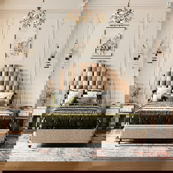 Persephone Shell Double Bed, King Size, Super King Size, Flannelette-Rit Concept-Rit Concept