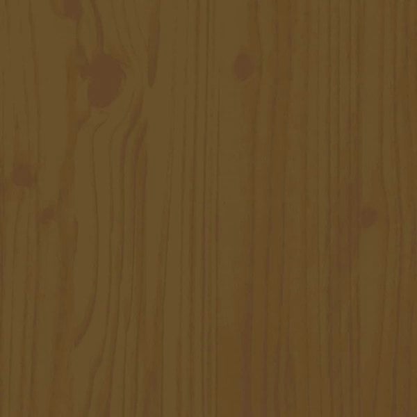 Berkfield Sideboard Honey Brown 74x35x80 cm Solid Wood Pine