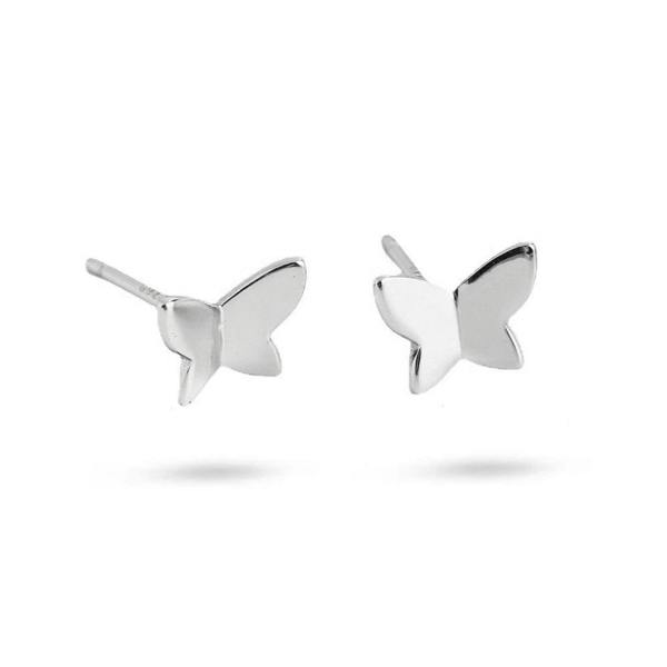 Gold Trip Butterfly Stud Earrings