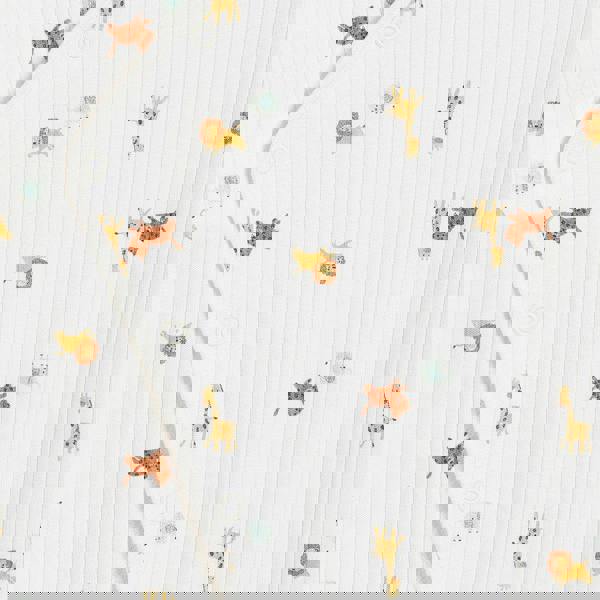 Mini Cuddles Baby Unisex Animal Print 3pc Essentials Gift Set, Multicolour