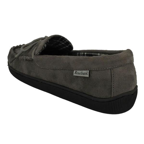 Rosebank Mens Rosebank Moccasin Slippers Ken-Mocc
