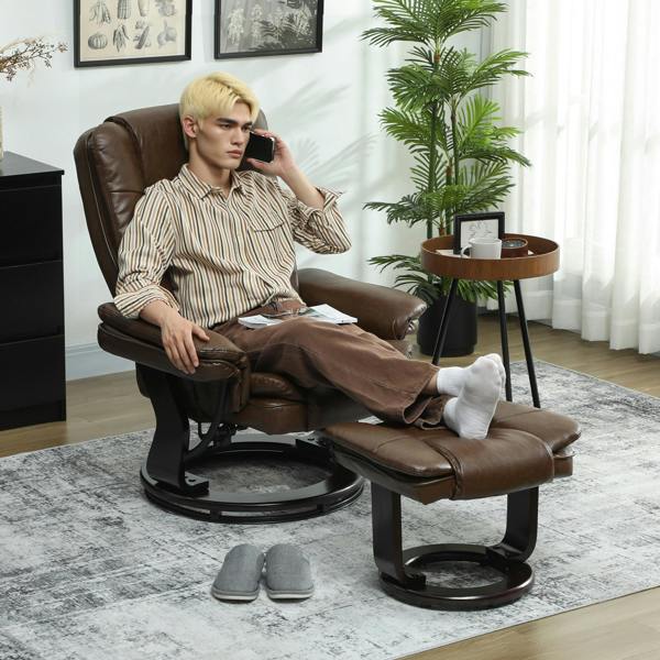 Recliner with Ottoman