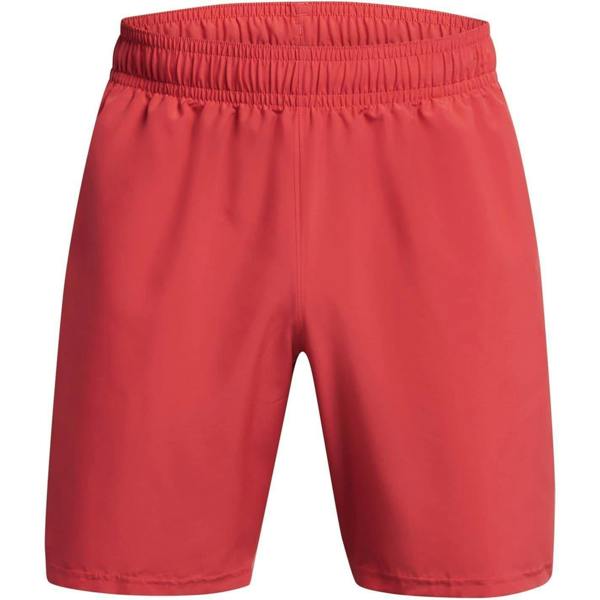 Under Armour Mens Vertical Logo Regular Shorts - Red/Black - 