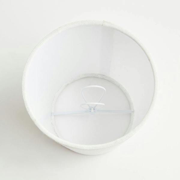 Pagazzi Lighting White Linen Clip On Shade