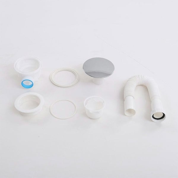 White Acrylic Shower Tray Leak-Proof Tray with Drain Shower Trays Living and Home
