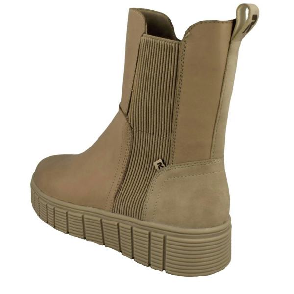 Rieker Ladies Rieker Platform Fleece Lined Ankle Boots W1062