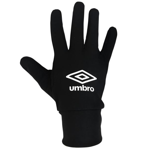 Umbro Childrens/Kids Technical Logo Player Gloves - Black - 