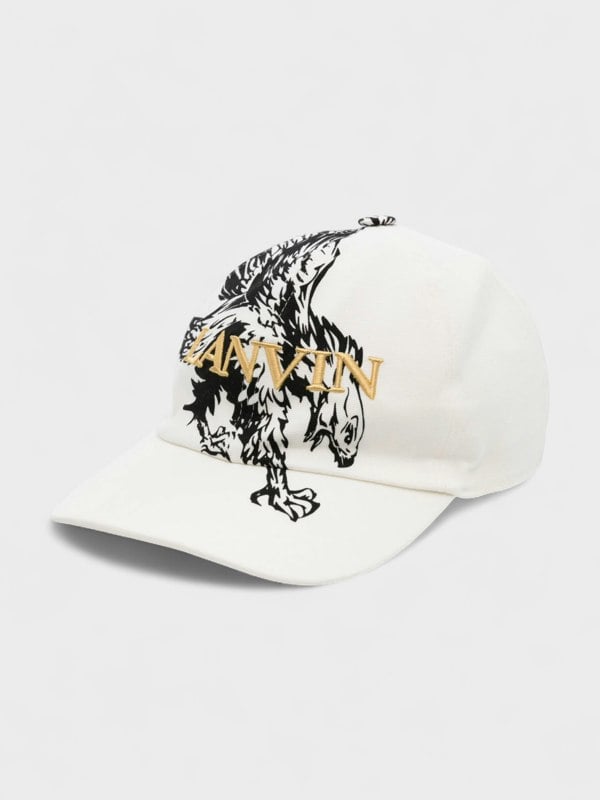 Lanvin x Future Eagle Baseball Cap White