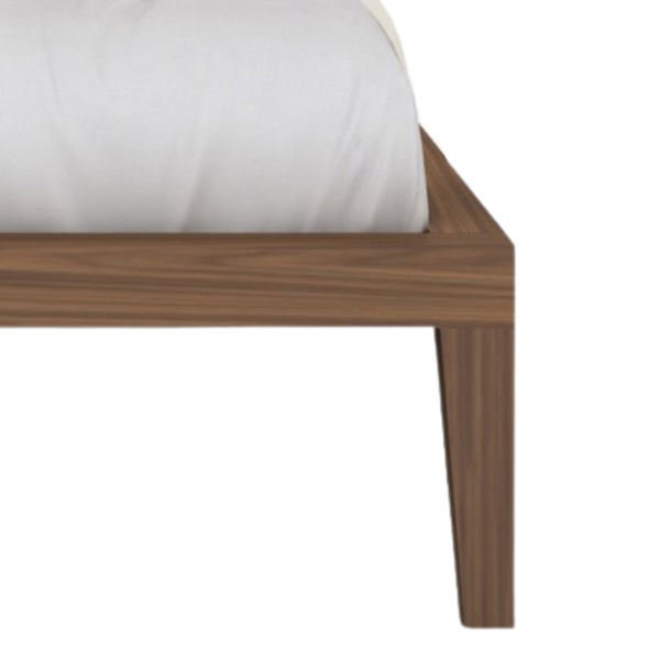 Calla Kingsize Bed - Walnut / Natural
