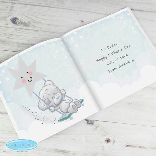 Personalised 'Daddy You're A Star' Poem Book - lifestyle shot