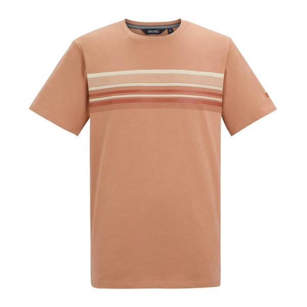 Regatta Mens Rendro T-Shirt - Italian Clay - 