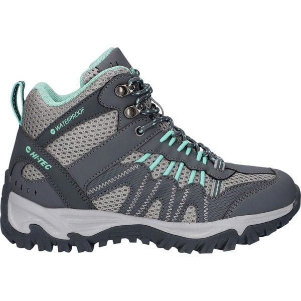 Hi-Tec Jaguar Mid Polyester Women's Charcoal/Graphite/Cool Grey Hiking Boots