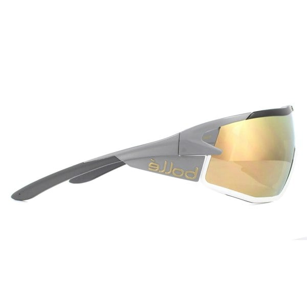 Bolle Sunglasses B-Rock Pro 12629 Shiny Black Brown Gold