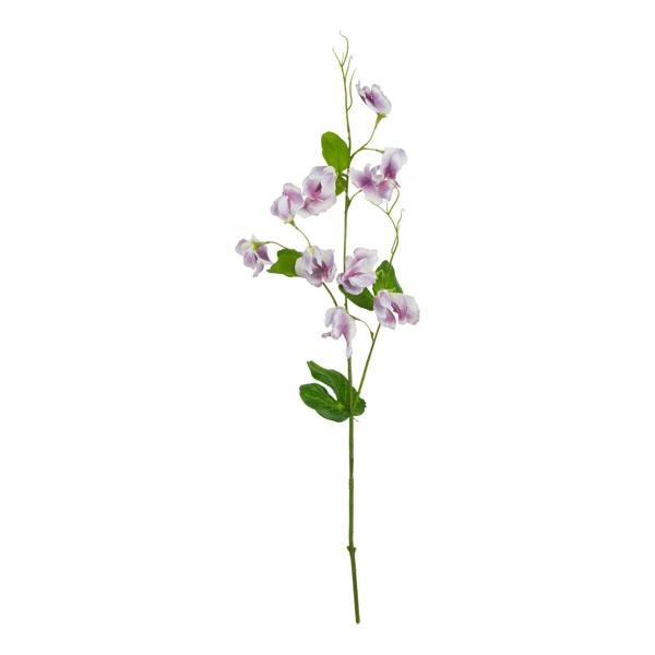 Hill Interiors The Natural Garden Collection Sweetpea Artificial Flower - Purple - 