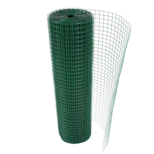 HYGRAD BUILT TO SURVIVE PVC-Coated Galvanised Chicken Wire Mesh, 1" × 1" Welded – 20 Gauge | HYGRAD®