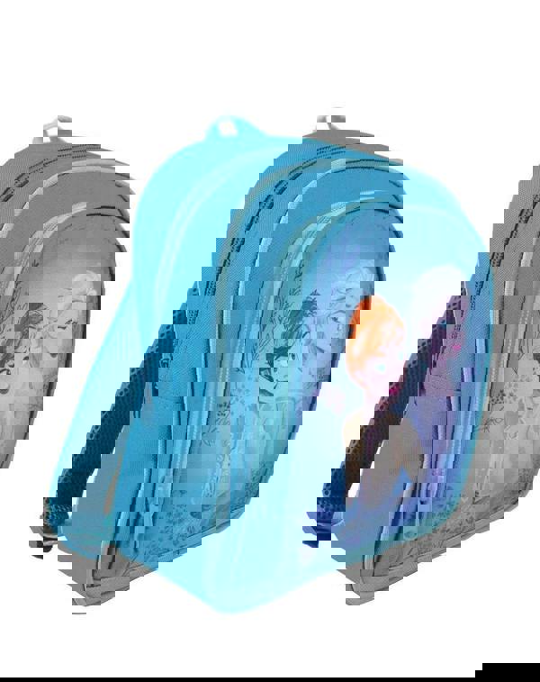 Disney Girls Blue Elsa, Anna Backpack (One Size)