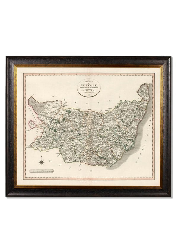 Exceptional Art c.1806 County Maps of England