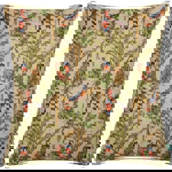 Wylder Akamba Tropical Palm Tree Cushion Cover - Multicoloured