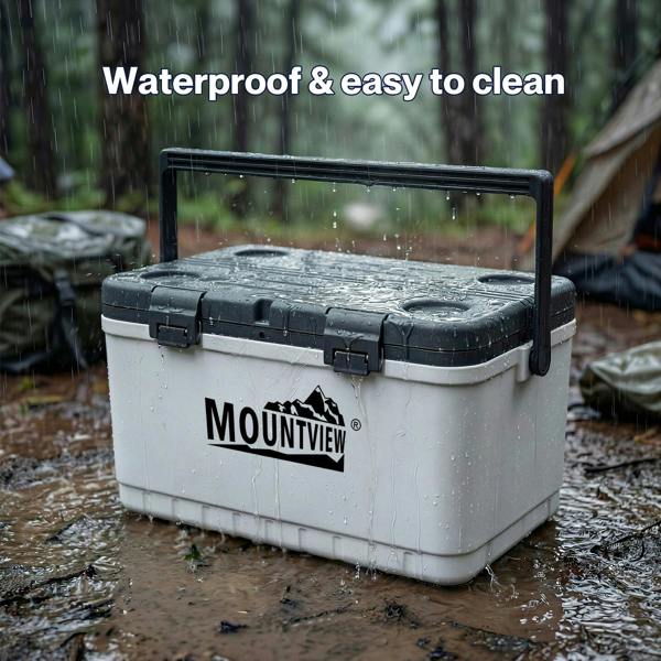 Mountview Cool Box White Portable Large Cooler Ice Food Camping Beach Picnic