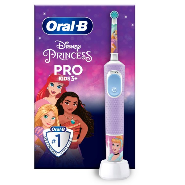 Oral-B Pro Kids Princess Electric Toothbrush Designed By Braun - Purple