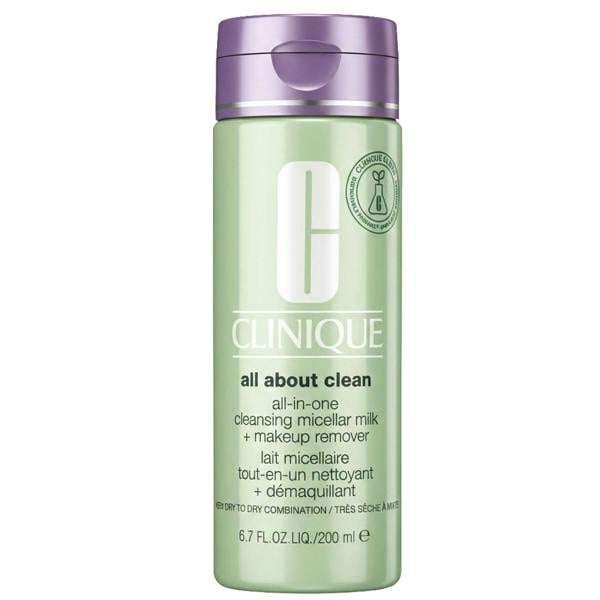 Clinique  All About Clean All-In-One Cleansing Micellar Milk + Makeup Remover Very Dry to Dry Combination 200ml