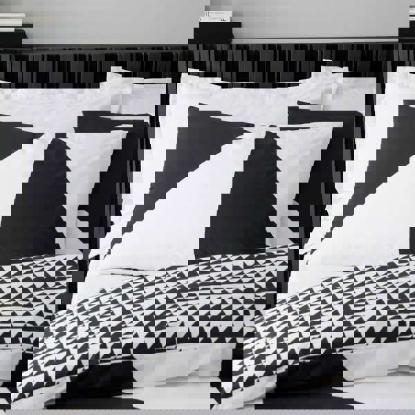 Style Sisters Bold Geo 200 Thread Count Cotton Duvet Cover Set